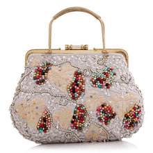 Load image into Gallery viewer, Vintage Beaded Evening Bag