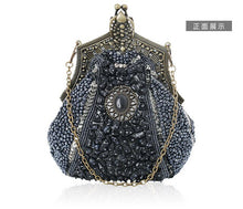 Load image into Gallery viewer, Embroider Beads Handmade Vintage Bag