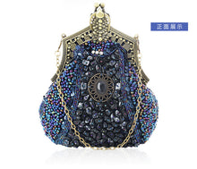 Load image into Gallery viewer, Embroider Beads Handmade Vintage Bag