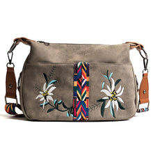 Load image into Gallery viewer, Leather Messenger Shoulder Bag