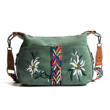 Load image into Gallery viewer, Leather Messenger Shoulder Bag