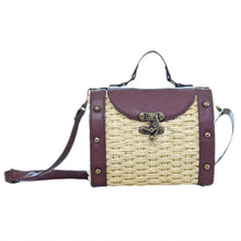Load image into Gallery viewer, Handmade Natural Vintage Bag