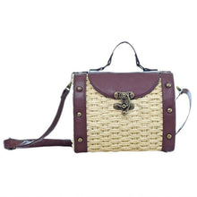 Load image into Gallery viewer, Handmade Natural Vintage Bag