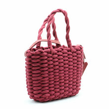 Load image into Gallery viewer, Cotton Rope Straw Bag