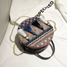 Load image into Gallery viewer, National Striped Vintage Bag