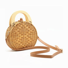 Load image into Gallery viewer, Square Round Mulit Style Straw Vintage Bag