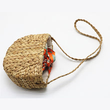 Load image into Gallery viewer, Square Round Mulit Style Straw Vintage Bag