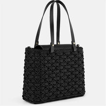 Load image into Gallery viewer, Square Round Mulit Style Straw Vintage Bag