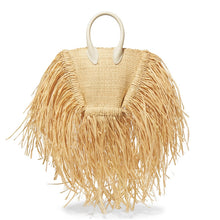 Load image into Gallery viewer, tassel Straw bag