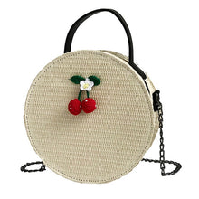 Load image into Gallery viewer, Simple Weave Round Vintage Bag