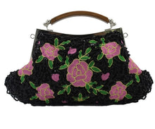 Load image into Gallery viewer, Retro Flowers Glassbeads Embroidered Bags