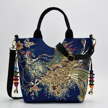 Load image into Gallery viewer, Peacock Embroidered Bag