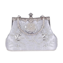 Load image into Gallery viewer, Vintage Silk Embroidered Bag