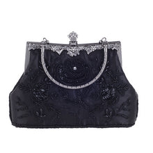 Load image into Gallery viewer, Vintage Silk Embroidered Bag