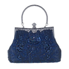 Load image into Gallery viewer, Vintage Silk Embroidered Bag