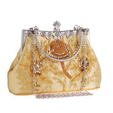 Load image into Gallery viewer, Vintage Silk Embroidered Bag