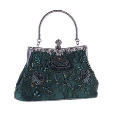 Load image into Gallery viewer, Vintage Silk Embroidered Bag