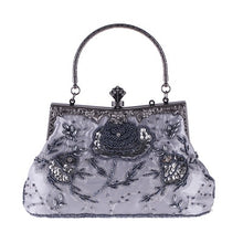 Load image into Gallery viewer, Vintage Silk Embroidered Bag