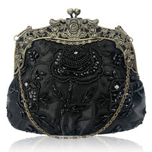 Load image into Gallery viewer, Vintage  Flower Embroided Bag