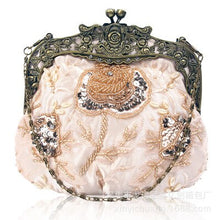 Load image into Gallery viewer, Vintage  Flower Embroided Bag