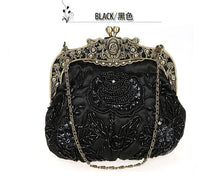 Load image into Gallery viewer, Embroider Beads Vintage Bag