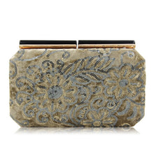 Load image into Gallery viewer, Flower Sequined Evening Vintage Bag
