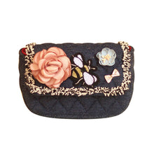 Load image into Gallery viewer, Vintage Butterfly Embroidered Bag